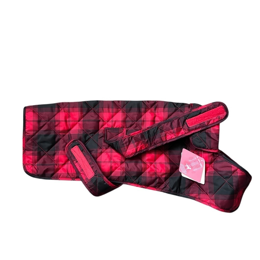 St. John’s Bark Quality Pet Apparel Quilted Checkered Jacket size Large - Picture 2 of 5